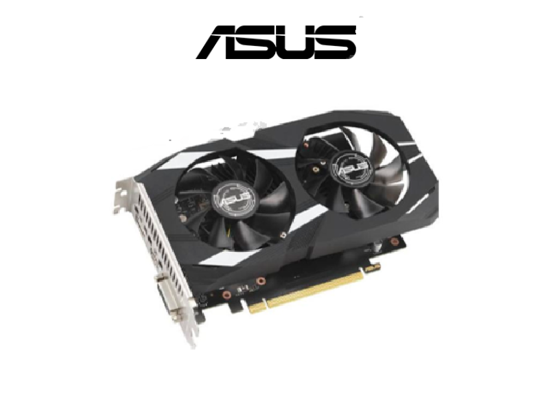 TARJETA DE VIDEO ASUS DUAL NVIDIA GEFORCE RTX 3050 X 6GB GDDR6 96 BIT, DISPLAYPORT X 1, HDMI 1, DVI 1605 90YV0K60-M0AA00